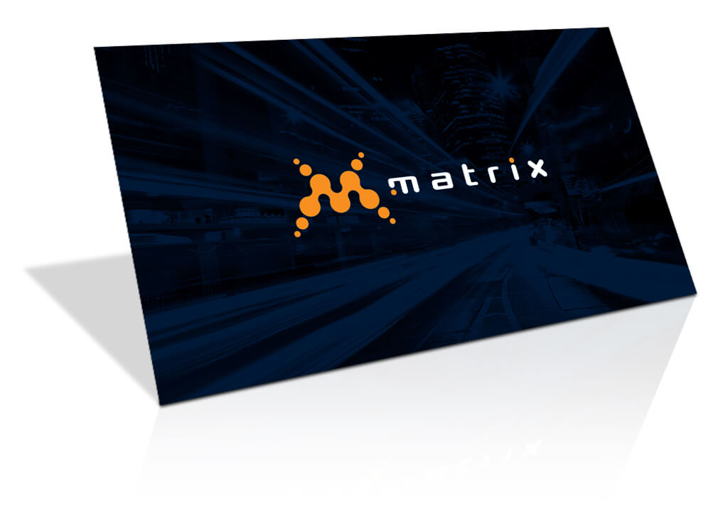 Matrix Promo Card