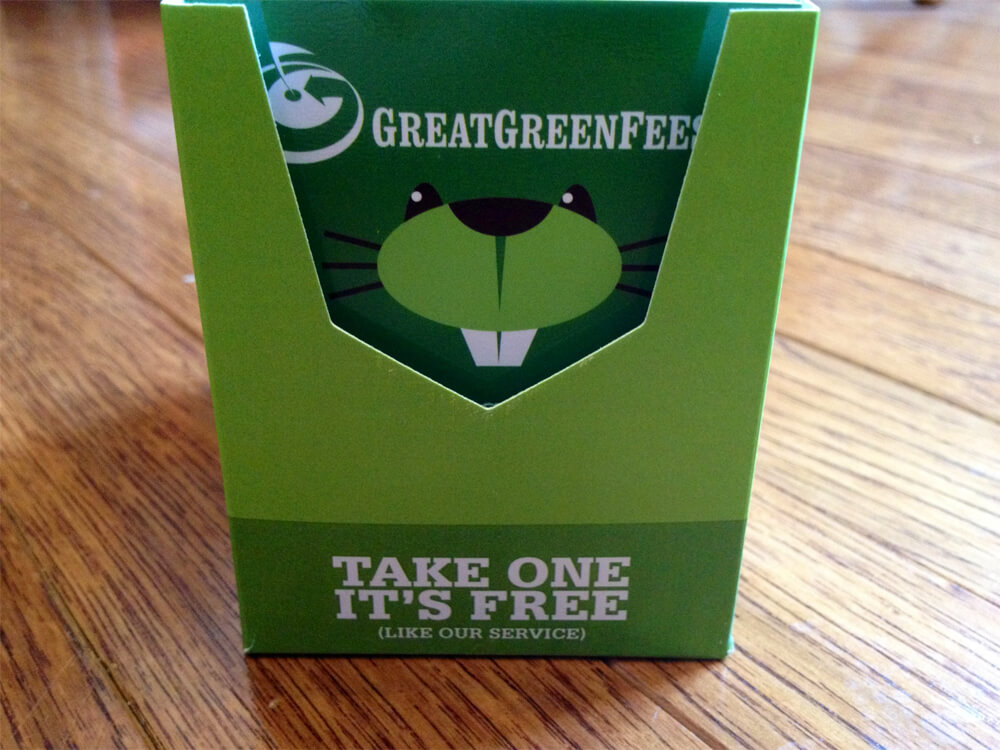 GreatGreenFees Box Front