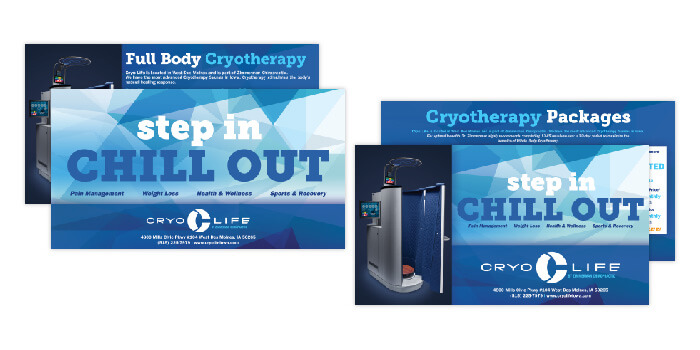 CryoLife Iowa Branding Promotional Handouts