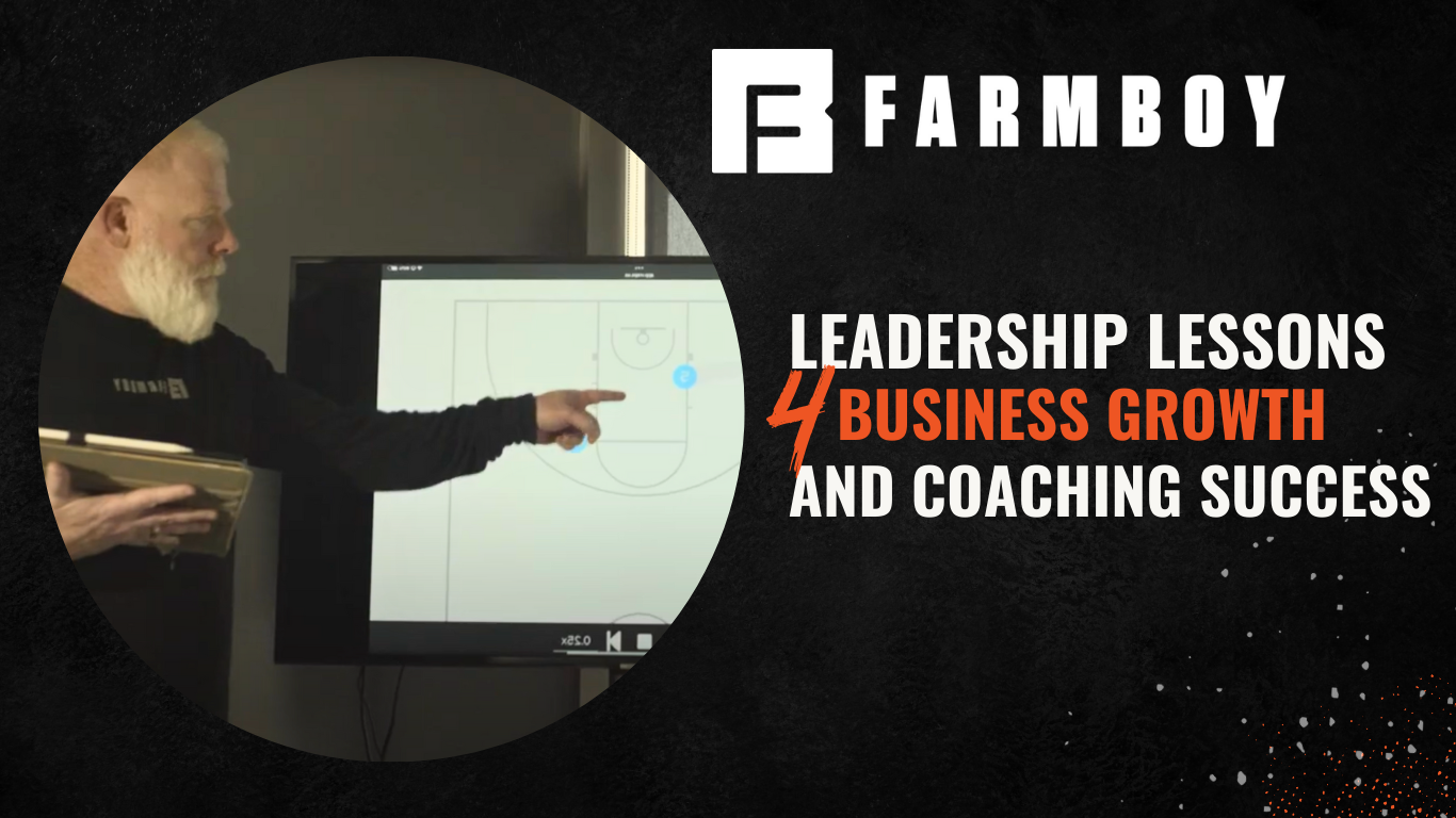 banner for farmboy blog - From Small-Town Iowa to Big League Business: The Power of Progress Over Perfection.